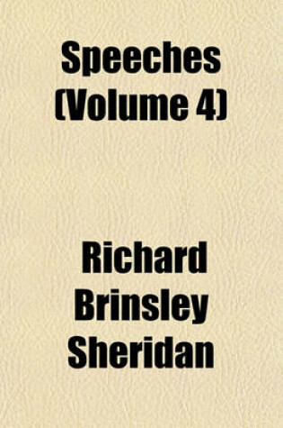Cover of Speeches (Volume 4)