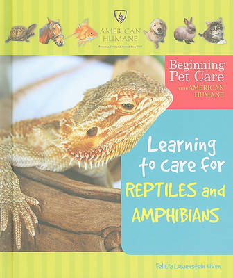 Cover of Learning to Care for Reptiles and Amphibians