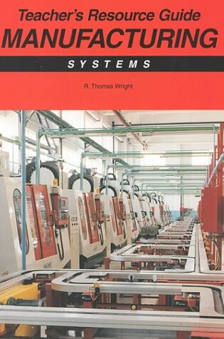 Cover of Manufacturing Systems