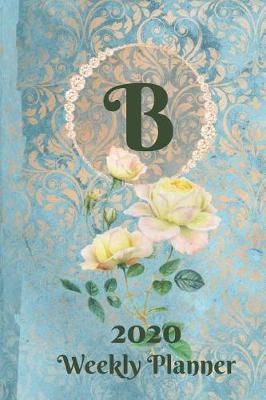 Book cover for Plan On It 2020 Weekly Calendar Planner 15 Month Pocket Appointment Notebook - Monogram Letter B