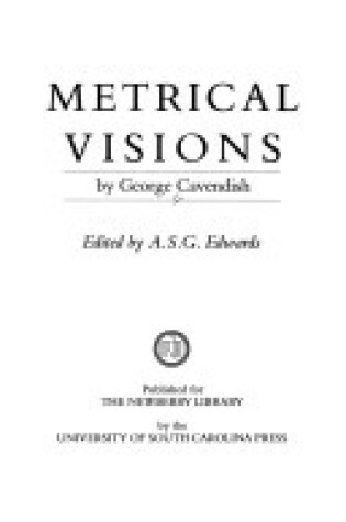 Cover of Metrical Visions