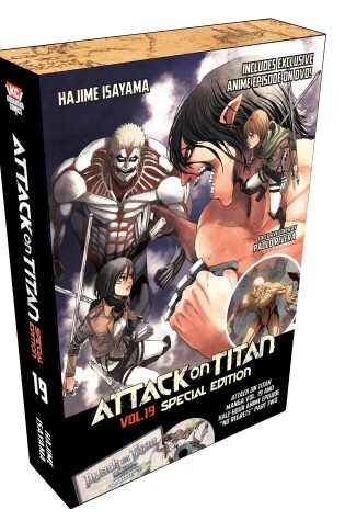 Cover of Attack on Titan 19 Manga Special Edition w/DVD