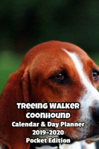 Cover of Treeing Walker Coonhound Calendar & Day Planner 2019-2020 Pocket Edition