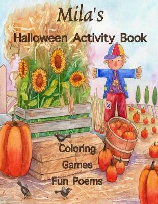Book cover for Mila's Halloween Activity Book