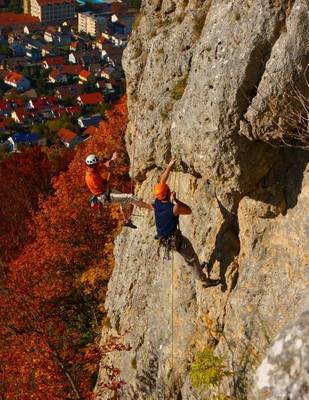 Book cover for Jumbo Oversized Rock Climbing in Germany