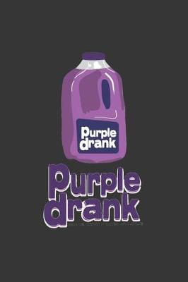 Book cover for Purple Drank Tall Notebook