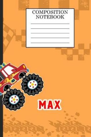 Cover of Compostion Notebook Max