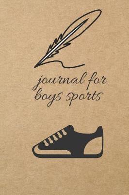 Book cover for Journal for Boys Sports