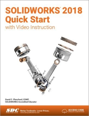 Book cover for SOLIDWORKS 2018 Quick Start with Video Instruction