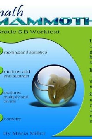 Cover of Math Mammoth Grade 5-B Worktext