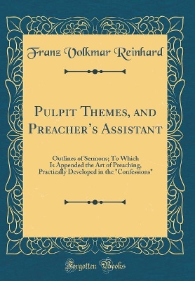 Book cover for Pulpit Themes, and Preacher's Assistant