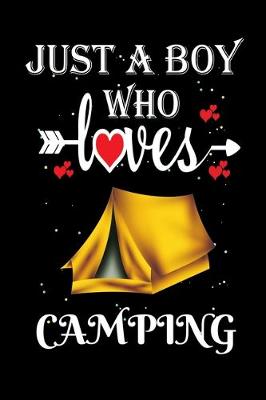 Book cover for Just a Boy Who Loves Camping