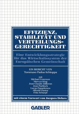 Book cover for Effizienz, Stabilität und Verteilungsgerechtigkeit