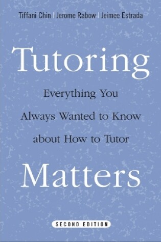 Cover of Tutoring Matters