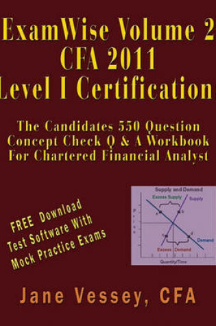Cover of Examwise Volume 2 for 2011 Cfa Level I Certification the Candidates Question and Answer Workbook for Chartered Financial Analyst (with Download Testing Software)