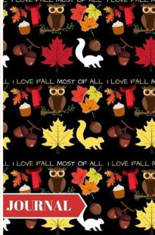 Cover of I Love Fall Most of All (JOURNAL)