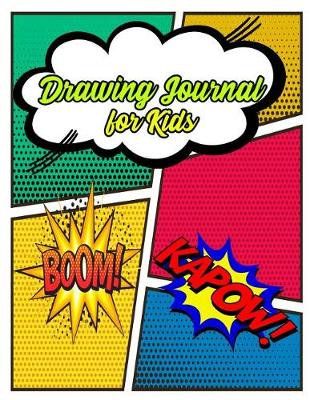 Book cover for Drawing Journal for Kids