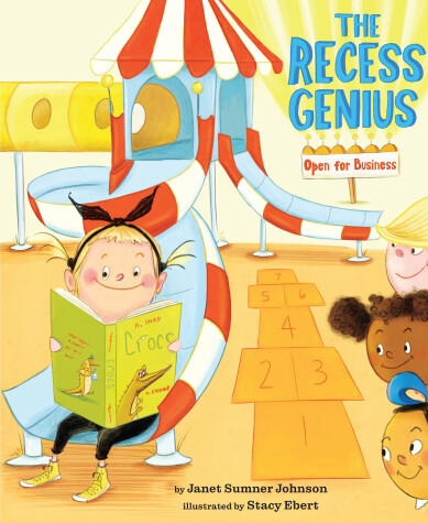 Book cover for The Recess Genius 1: Open for Business