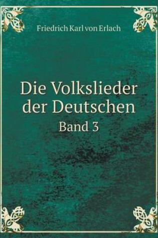 Cover of Die Volkslieder der Deutschen Band 3