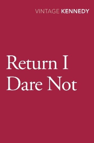 Cover of Return I Dare Not