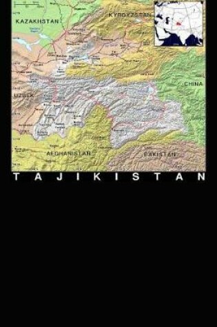 Cover of Modern Day Color Map of Tajikistan Journal