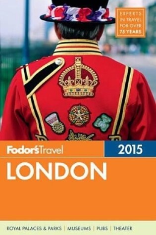 Cover of Fodor's London 2015