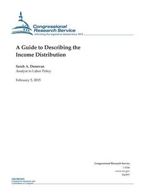 Cover of A Guide to Describing the Income Distribution