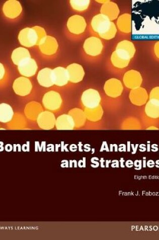 Cover of Bond Markets, Analysis and Strategies Global Edition