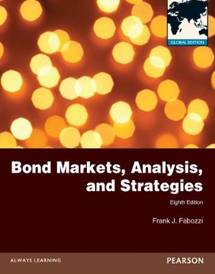 Book cover for Bond Markets, Analysis and Strategies Global Edition