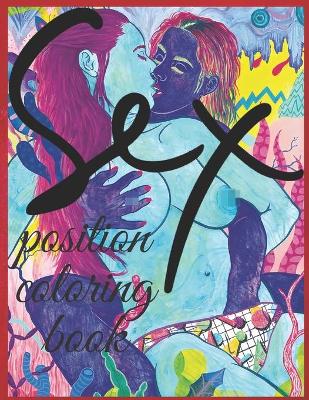 Book cover for sex position coloring book