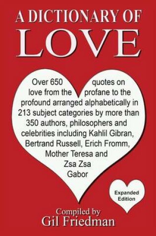 Cover of A Dictionary of Love
