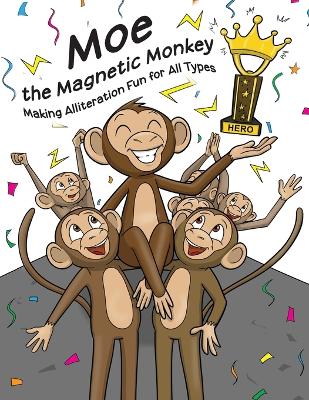 Book cover for Moe the Magnetic Monkey