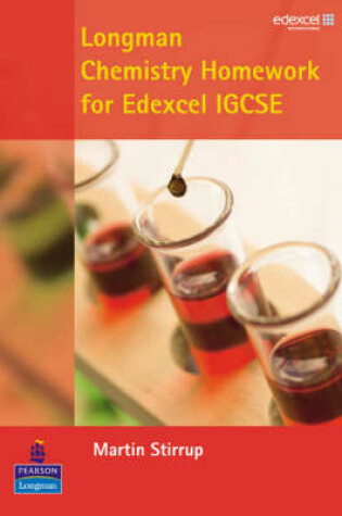 Cover of Longman Chemistry homework for Edexcel IGCSE