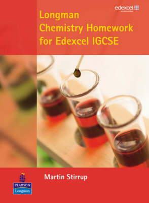Book cover for Longman Chemistry homework for Edexcel IGCSE