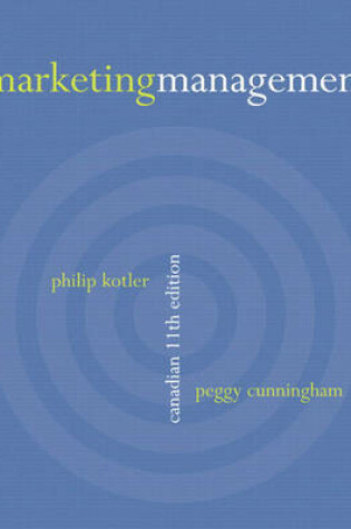 Cover of Marketing Management, Canadian Eleventh Edition