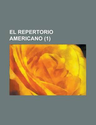 Book cover for El Repertorio Americano (1)