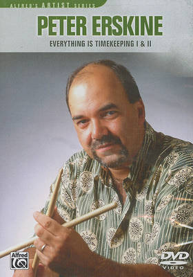 Book cover for Peter Erskine -- Everything Is Timekeeping