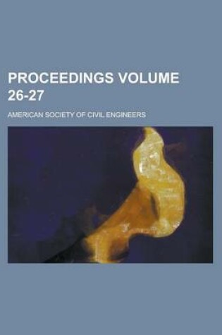 Cover of Proceedings Volume 26-27