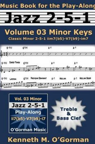 Cover of Jazz 2-5-1 Volume 03 Minor Keys