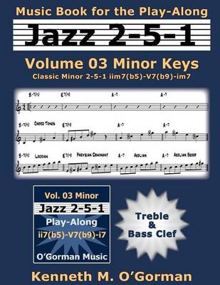 Cover of Jazz 2-5-1 Volume 03 Minor Keys