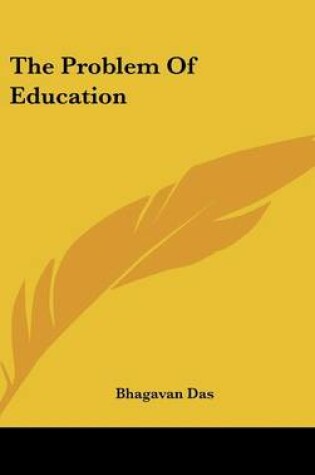 Cover of The Problem of Education