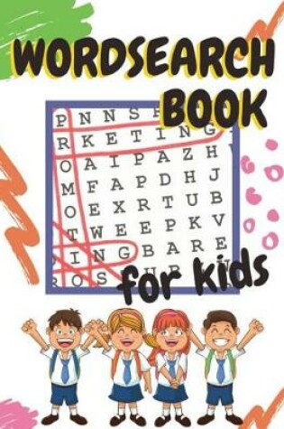 Cover of Wordsearch book for kids