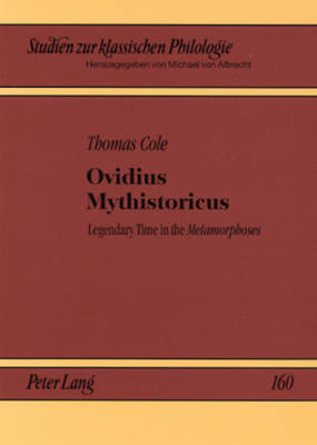 Cover of Ovidius Mythistoricus