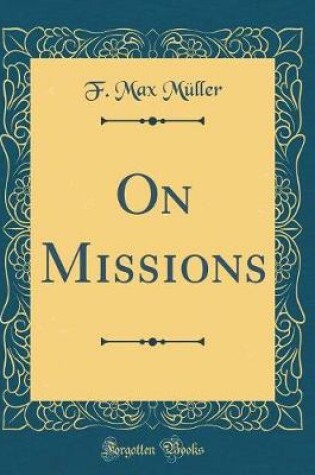 Cover of On Missions (Classic Reprint)