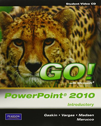 Book cover for Student Videos for GO! with Microsoft PowerPoint 2010 Introductory