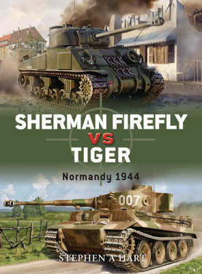 Book cover for Sherman Firefly vs Tiger