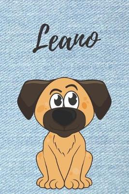 Book cover for Leano Hund-Malbuch / Notizbuch Tagebuch