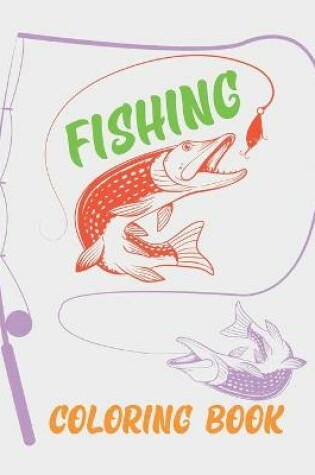 Cover of Fishing Coloring Book