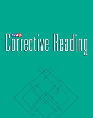 Cover of Corrective Reading Comprehension Level C, Teacher Guide