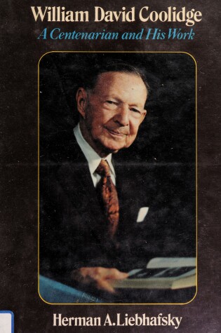 Cover of William David Coolidge